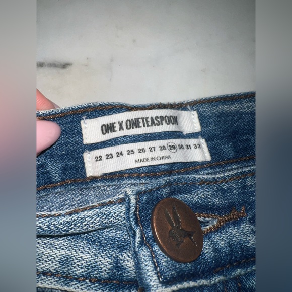 One Teaspoon Denim Shorts - Picture 2 of 3